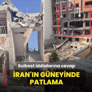 �ran'�n g�neyinde patlama! Suikast iddialar�na cevap