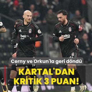 Kritik 3 puan! Be�ikta� Cerny ve Orkun'la geri d�nd�