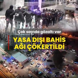 Yasa d��� bahis a�� ��kertildi! �ok say�da g�zalt� var