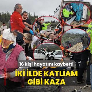 �ki ilde katliam gibi kaza: �ok say�da can kayb� var