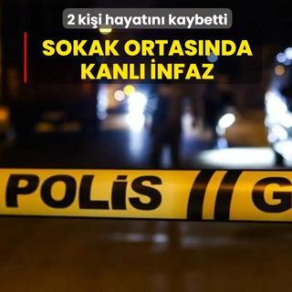 Sokak ortas�nda kanl� infaz! 2 ki�i �l� bulundu