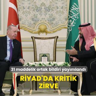 Ba�kan Erdo�an ve Prens Selman aras�nda kritik zirve! 31 maddelik ortak bildiri yay�mland�