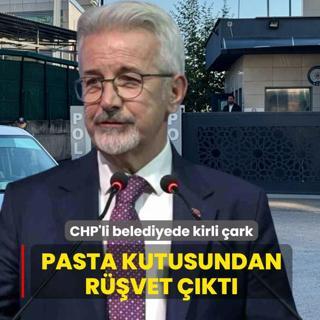 CHP'li belediyede kirli �ark: Pasta kutusundan r��vet ��kt�