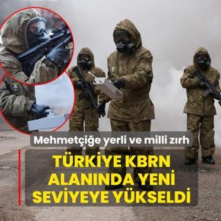 Mehmet�i�e yerli ve milli z�rh! T�rkiye KBRN alan�nda yeni seviyeye y�kseldi