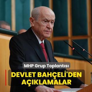 MHP Grup Toplant�s�... Devlet Bah�eli'den a��klamalar