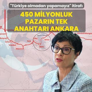 450 milyonluk pazar�n tek anahtar� Ankara! �T�rkiye olmadan yapamay�z� itiraf�