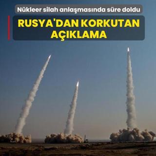 N�kleer silah anla�mas�nda s�re doldu... Rusya'dan korkutan a��klama