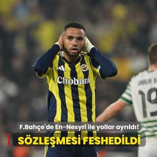 S�zle�mesi feshedildi! Fenerbah�e'de En-Nesyri ile yollar ayr�ld�
