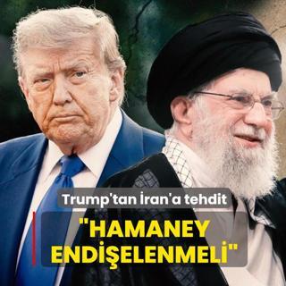 Trump'tan �ran'a tehdit... �Endi�elenmeli�