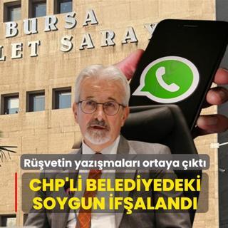 CHP'li belediyedeki soygun if�aland�! R��vetin yaz��malar� ortaya ��kt�