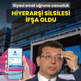Siyasi emel u�runa casusluk! �mamo�lu'nun hiyerar�i silsilesi if�a oldu