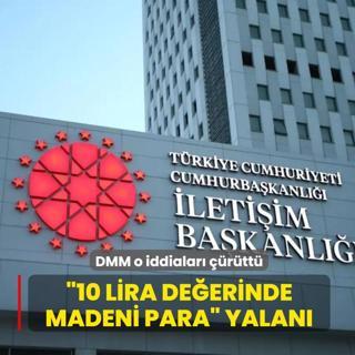 �10 lira de�erinde madeni para� yalan�... DMM o iddialar� ��r�tt�