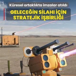 Gelece�in silah� i�in stratejik i�birli�i: K�resel ortakl�kta imzalar at�ld�