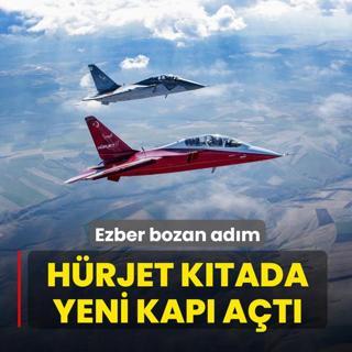 Ezber bozan ad�m! H�RJET k�tada yeni kap� a�t�