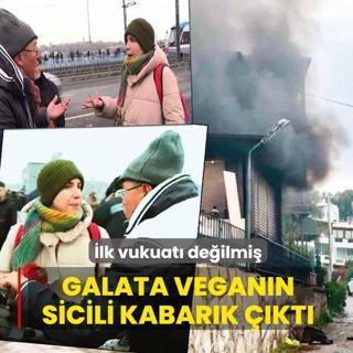 �lk vukuat� de�ilmi�! Galata'y� kar��t�ran vegan�n sicili kabar�k ��kt�