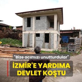 �zmir'e yard�ma devlet ko�tu! K�l olan y�zlerce yuva in�a ediliyor