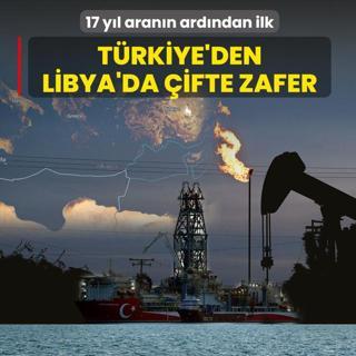 T�rkiye'den Libya'da �ifte zafer! 17 y�l aran�n ard�ndan ilk