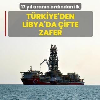 T�rkiye'den Libya'da �ifte zafer! 17 y�l aran�n ard�ndan ilk