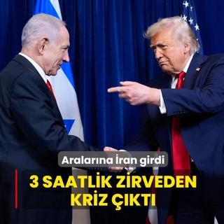 3 saatlik zirveden kriz ��kt�! Aralar�na �ran girdi