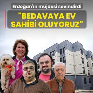 Ba�kan Erdo�an'�n m�jdesi sevindirdi: Neredeyse bedavaya ev sahibi oluyoruz