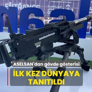 �lk kez d�nyaya tan�t�ld�! ASELSAN'dan g�vde g�sterisi