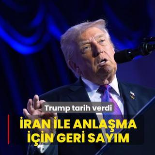 Trump tarih verdi: �ran ile bir anla�ma yapmam�z gerekiyor