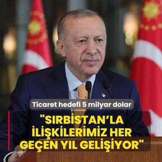 B�lgesel istikrar mesaj�! Ba�kan Erdo�an: Bar�� ve huzur i�in var g�c�m�zle �al���yoruz