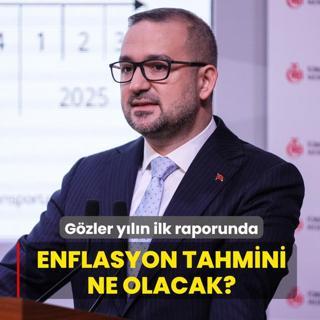 Y�l�n ilk enflasyon raporu belli oluyor