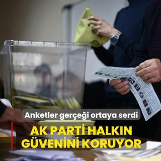 AK Parti halk�n g�venini koruyor