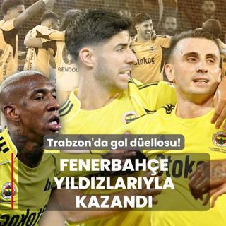Trabzon'da gol d�ellosu! Fenerbah�e y�ld�zlar�yla kazand�
