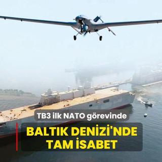 Bayraktar TB3 ilk NATO g�revinde hedefi imha etti