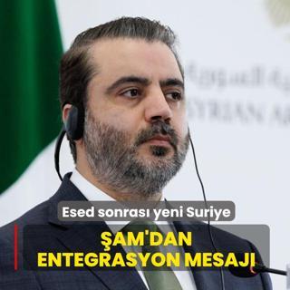 Esed sonras� yeni Suriye! �am'dan entegrasyon mesaj�