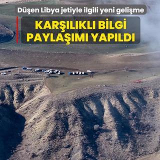 D��en Libya jetiyle ilgili yeni geli�me: Kar��l�kl� bilgi payla��m� yap�ld�