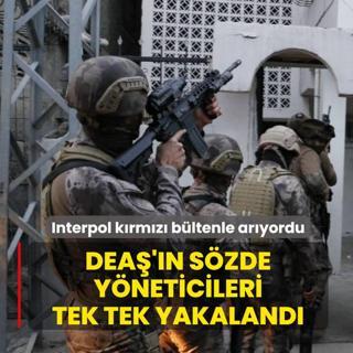Interpol k�rm�z� b�ltenle ar�yordu... DEA�'�n s�zde y�neticileri tek tek yakaland�