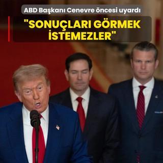 ABD Ba�kan� Cenevre �ncesi uyard�: Anla�ma yapmaman�n sonucunu g�rmek istemezler