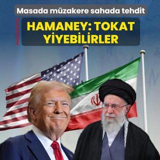 Masada m�zakere sahada tehdit! Hamaney: Tokat yiyebilirler