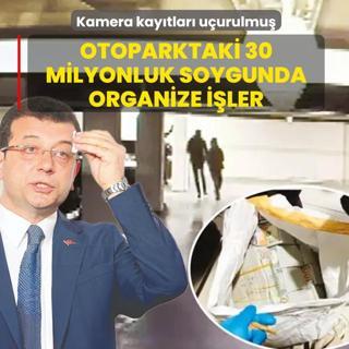 Otoparktaki 30 milyonluk soygunda organize i�ler!