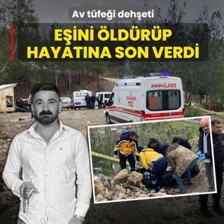 Av t�fe�i deh�eti! Eski e�ini �ld�r�p hayat�na son verdi