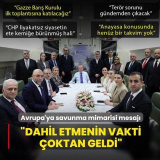 Ba�kan Erdo�an'dan Avrupa'ya savunma mimarisi mesaj�: T�rkiye'yi dahil etmenin vakti �oktan geldi