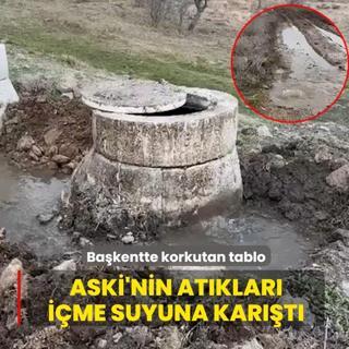 Ba�kentte korkutan tablo: ASK�'nin at�klar� i�me suyuna kar��t�