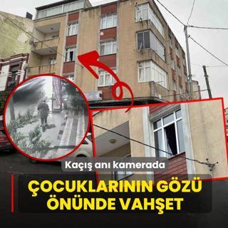 �ocuklar�n�n g�z� �n�nde vah�et! Ka��� an� kamerada