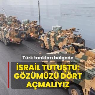 T�rk tanklar� b�lgede! �srail tutu�tu: G�z�m�z� d�rt a�mal�y�z