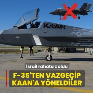 �srail rahats�z oldu... F-35'ten vazge�ip KAAN'a y�neldiler