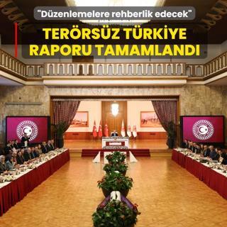 Ter�rs�z T�rkiye raporu tamamland�... TBMM Ba�kan� Numan Kurtulmu�: Hukuki d�zenlemelere rehberlik edecek