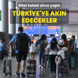 Bilet talebi zirve yapt�: Tatil i�in T�rkiye'ye ak�n edecekler