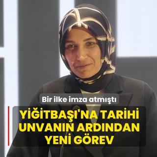 Bir ilke imza atm��t�! Yi�itba��'na tarihi unvan�n ard�ndan yeni g�rev