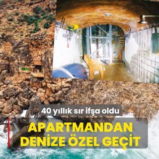 40 y�ll�k s�r if�a oldu! Apartmandan denize �zel ge�it