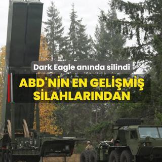 ABD'de Dark Eagle tela��! Ordunun en geli�mi� silah� an�nda yok edildi