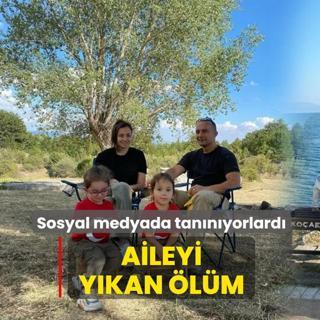 Sosyal medyada tan�n�yorlard�! Aileyi y�kan �l�m
