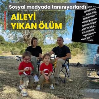 Sosyal medyada tan�n�yorlard�! Aileyi y�kan �l�m